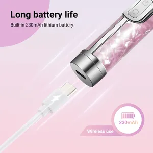Cordless Electric <b>Nail</b> File <b>Set</b> 4 Adjustable Speeds for <b>Acrylic</b> <b>Nails</b> <b>Nail</b> Edge Shaping Polishing Grinding Dead Skin Removal Too - Product Image 3