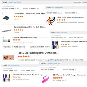 Điều khiển USB xây dựng LCD Nút Điện thoại đồ chơi bàn phím hóa chất kháng với in ấn linh hoạt vật liệu từ xa cao su bàn phím - Product Image 6