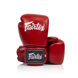 Guantes de Boxeo de Cuero Profesionales Personalizados con Marca Propia, Correa de Muñeca Ajustable, Transpirables, Color Personalizable, Cierre de Gancho y Bucle - Product Image 2