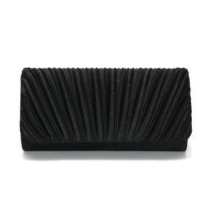 Sac bandoulière plissé brillant multicolore personnalisé pour femme, sacs pochettes vintage carrés à chaîne métallique pour femme, vente en gros - Product Image 2