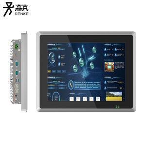 จอแสดงผล LCD แบบ Open Frame ขนาด 10 12 15 17 19 นิ้ว ออลอินวัน HMI Panel PC หน้าจอสัมผัสแบบ Capacitive สำหรับอุตสาหกรรม ระดับ IP65 ขนาด 10.4 นิ้ว, I3-7th - Product Image 1