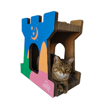 Offres Spéciales jouet de jeu de chat en carton ondulé Scratch Board Premium Material pour le plaisir des félins