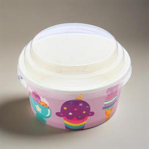 Custom <b>Ice</b> Cream Packaging Cup <b>Ice</b> Cream Container Paper Bowls for <b>Ice</b> Cream - Product Image 1