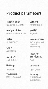 4G GSM <b>GPS</b> Smart Watch for Kids & Elderly Waterproof Anti-Lost Tracker LBS Android App PC Real-Time Tracking Voice Monitoring - Product Image 6