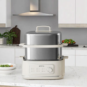 Лидер продаж, двухслойный Электрический отпариватель для пищевых продуктов из нержавеющей стали, умный Многофункциональный кухонный прибор для домашнего использования - Product Image 2