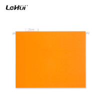 Carpeta de Archivo Colgante de Metal con Gancho de Papel de 11 Puntos, Forma de U/Plana, Color Naranja, de Fábrica de Shanghái, para Oficina y Escuela