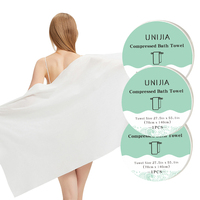 Toallas Faciales y de Baño de Microfibra Reutilizables Comprimidas al por Mayor, Veganas, Libres de Crueldad Animal, Biodegradables, para Limpieza Facial y Desmaquillado
