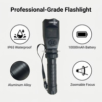 Linterna LED de Aleación de Aluminio al por Mayor, Impermeable IP65, Súper Brillante, Precio de Fábrica para Pedidos Industriales al por Mayor, Modelo 2026