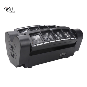 Led sân khấu đám cưới hội trường RGBW 4in1 mini Spider ánh sáng laser Strip LED di chuyển đầu đèn - Product Image 3