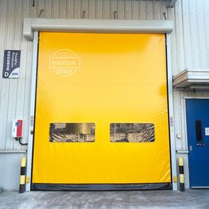 <span class=keywords><strong>1</strong></span>.0mm d'épaisseur haute vitesse résistant aux chocs PVC rideau auto-récupération fermeture à glissière renforcée porte à fort <span class=keywords><strong>trafic</strong></span> pour entrepôts haute - Product Image 2