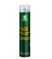 Mousse PU à faible expansion pour isolation phonique et thermique SOZEN A20 – Remplissage de joints pour portes et fenêtres intérieures et extérieures