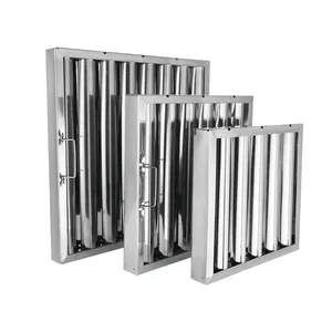 Stainless Steel Square Baffle Filters Grease Filter