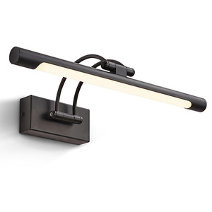 Lámpara <span class=keywords><strong>de</strong></span> <span class=keywords><strong>Pared</strong></span> <span class=keywords><strong>de</strong></span> Latón Estilo Americano, Simple y Retro, LED, para Pasillo, Baño, Iluminación <span class=keywords><strong>de</strong></span> <span class=keywords><strong>Pared</strong></span> para <span class=keywords><strong>Cuadros</strong></span>, para Hotel - Product Image 6
