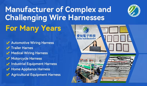 Kabel Terminal Cetak Injeksi Berinsulasi PVC Seri 5557/5559/MX3.0 yang Disesuaikan untuk Kursi Angkat Rumah Pintar - Product Image 4