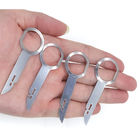 Nouvel arrivage de cadenas de serrurier 4 pièces outils de déverrouillage de mot de passe clés de verrouillage fournitures de serrurier Combo Lock Bypass Tool