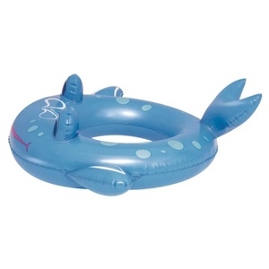 Bouée ronde gonflable en PVC en forme de baleine avec ouverture 72*65*22 CM pour le plaisir des enfants dans la piscine - Product Image 2