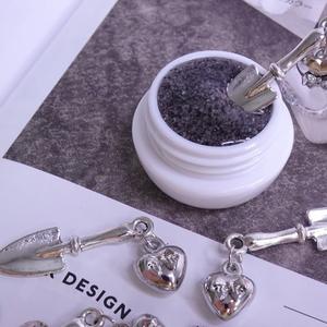 Y2k Sweet Cool Style Legierung Anhänger Cross Love Gitarren schloss Japanische DIY hand gefertigte Perlenkette Armband Material Charm - Product Image 5