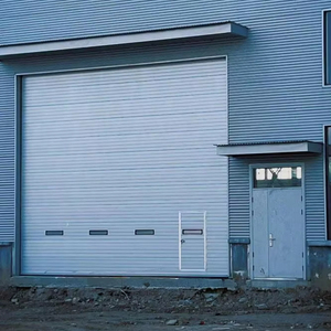 Cửa cuốn thép cách nhiệt nặng cho an ninh nhà kho và nhà để xe, với thanh nhôm và động cơ tùy chọn - Product Image 2