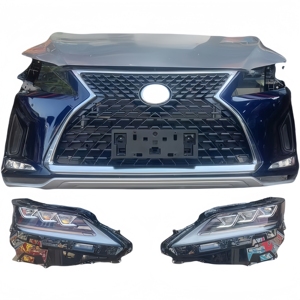 ที่ครอบไฟหน้ากันชนหน้ารถยนต์แบบอัปเกรดการติดตั้งง่ายตำแหน่งด้านหลังสำหรับ <span class=keywords><strong>Lexus</strong></span> <span class=keywords><strong>RX</strong></span> 450h <span class=keywords><strong>RX</strong></span> <span class=keywords><strong>200T</strong></span> รุ่น - Product Image 4