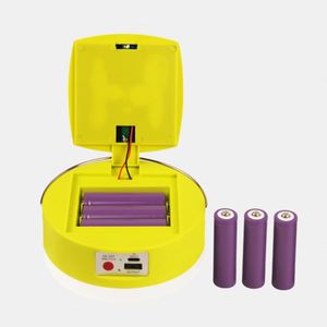 Lanterne de camping solaire LED rechargeable par USB et multifonctionnelle, lampes portables résistantes aux intempéries et élégantes pour les aventures en plein air - Product Image 2