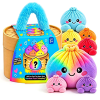 Peluche Squishy Mignonne en Forme de Boulette de Ravioli, Jouet en Peluche pour Noël