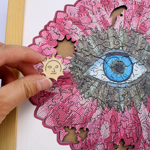 2025 Phong Cách Mới 100 miếng câu đố bằng gỗ cho người lớn ghép hình câu đố chốt En Bois Iq nhà sản xuất Câu Đố để thư giãn - Product Image 2