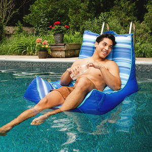 Funda para Sofá Cama Tipo <span class=keywords><strong>Puff</strong></span> de Jardín, Playa o Camping, Sin <span class=keywords><strong>Relleno</strong></span> - Product Image 3