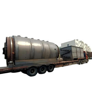Usine de réacteur de machine de pyrolyse de pneu de camion d'occasion continu - Product Image 1