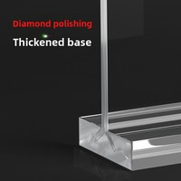 Présentoir de table magnétique A4/A5 en acrylique, robuste et extractible – Impression numérique, utilisation promotionnelle, personnalisable et créatif
