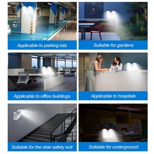 Đèn LED Khẩn Cấp Thương Mại Sạc Thông Minh Tại Nhà Đèn Khẩn Cấp Tắt Nguồn Đèn Ngủ Tự Động LED Kép - Product Image 4