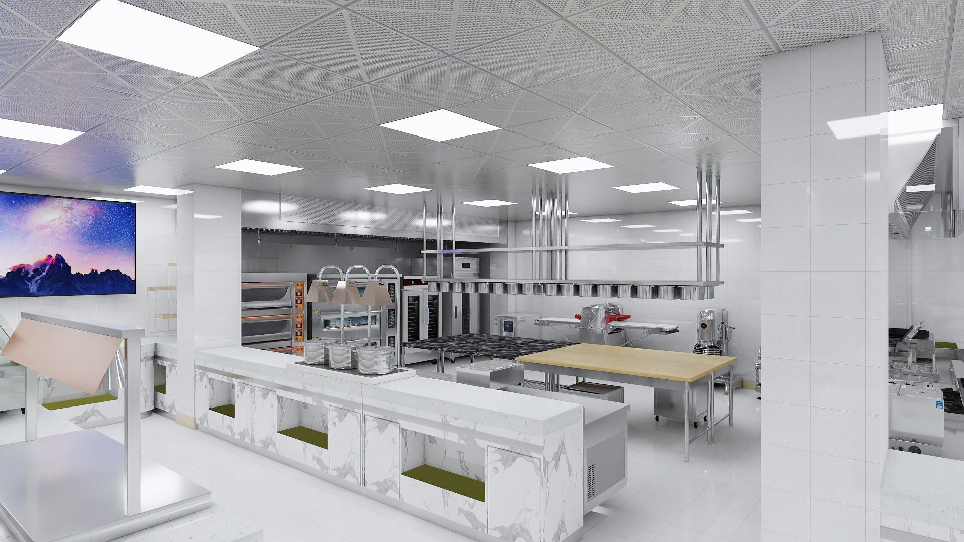 Catering Industrial Central Kitchen Equipment - GLEAD