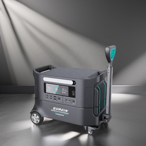 Outdoor Portable Energy Storage Power Station 2000 W 2500W With <b>Solar</b> <b>Panels</b> Power Banks & Power Station Power Banks & - Product Image 1
