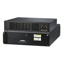 Alimentation sans interruption (ASI) monophasée au lithium 1-6 kVA avec batterie externe LiFePO4 pour systèmes réseau, applications télécoms/servidores/centres de données