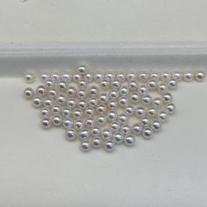 Venta Directa de Fábrica al por Mayor, Perlas de Agua Dulce de 6-7 mm, Fuerte Brillo, Tipo Goteo Tricolor, Casi Impecables, Perlas Sueltas a Bajo Precio - Product Image 2