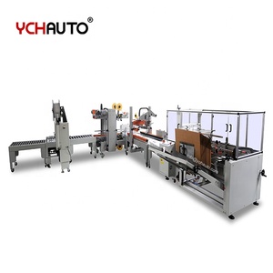 Máquina automática de línea de embalaje de flejado de sellado de cajas pequeñas con CE ahorrador de tiempo y eficiente - Product Image 2