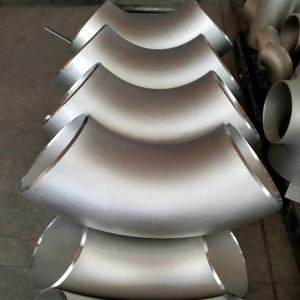 304/316 스테인레스 스틸 파이프 피팅 DN80 스틸 원활한 8 인치 Sch 40s 90 도 팔꿈치 DN200 <span class=keywords><strong>LR</strong></span> <span class=keywords><strong>A403</strong></span> <span class=keywords><strong>WP304</strong></span> B16.9 팔꿈치 - Product Image 2