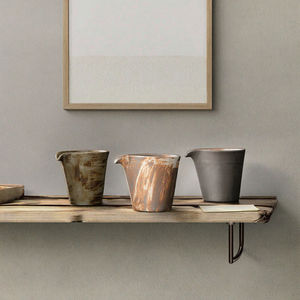 Juego de té de gres de estilo japonés Westgreen, accesorios, diseño Retro, jarra de cerámica pequeña, taza de feria resistente al calor de 150ml - Product Image 2