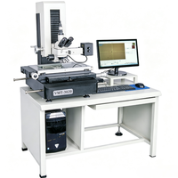 Toolmaker Microscope Measuring Microscope 200-500mm X/Y Travel 0.0005mm Resolution for Precision Parts PCB Inspection QC Labs