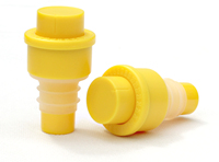 Petite taille en plastique Silicone presse Type pompe bouchon de vin vide Vin Savor Savor Bar accessoires pour joint de boisson