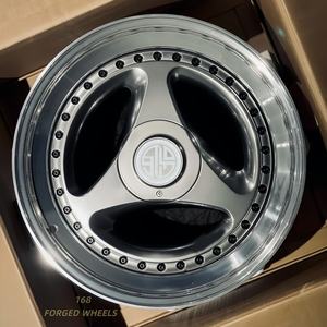 Cerchi in Lega Forgiati Personalizzati 168, 2 Pezzi con Labbro Graduato, da 17-22 Pollici per Mercedes-Benz <span class=keywords><strong>R129</strong></span> W126 C126 W124 S124 E500 - Product Image 1