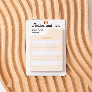 New Arrival Creative Self-Adhesive <strong>Memo</strong> Pads 60 Sheets/Pack Fun Page <strong>Sticky</strong> <strong>Notes</strong> For Back To School Loose Leaf Feature - Product Image 6