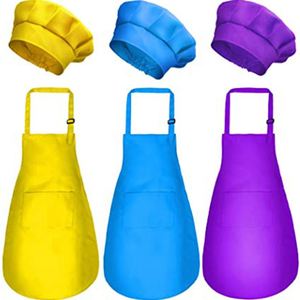 Mini tablier personnalisé avec logo, imperméable, en coton vierge, pour jardin, école, peinture, cuisine, chef, enfant, usage domestique et nettoyage - Product Image 2