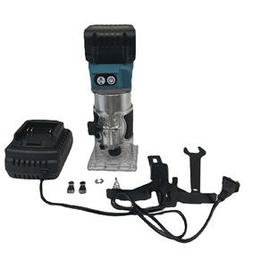 21V Outil électrique sans fil sans balais à batterie, Défonceuse à bois, Défonceuse à chantourner sans fil, Défonceuse de finition sans fil - Product Image 1