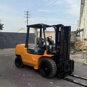 Montacargas Toyota de 5 Toneladas Usado, Motor Diésel, de Segunda Mano de Japón, con Desplazamiento Lateral, Tres Mástiles, Trabajo Pesado, 6 Meses de Garantía - Product Image 1