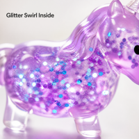 Jouets Squishy Licorne à Paillettes Liquides Anti-Stress TPR Extensibles Sensoriels pour Enfants et Adultes – Vente en Gros