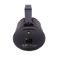 Projecteurs laser LED 6W RGB DMX512 programmables pour entrepôt, CRI 50, IP22, créant des motifs animés, des formes mobiles, du texte et des logos