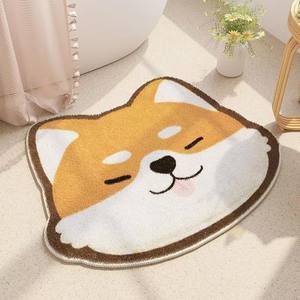 <span class=keywords><strong>Tapis</strong></span> de sol absorbant l'eau en forme de dessin animé mignon pour la maison, antidérapant, chambre <span class=keywords><strong>d</strong></span>'amis, <span class=keywords><strong>tapis</strong></span> en fausse fourrure de cachemire - Product Image 6