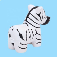 Balle anti-stress en forme de vache douce Commande en gros Articles promotionnels Cadeaux d'entreprise Soulagement de l'anxiété Jouet à presser