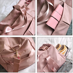 Multi-Functional Women's Gym Duffle <b>Bag</b> with <b>Wet</b>-Dry Separation Shoe Compartment for Sports Travel - Product Image 5