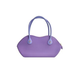 กระเป๋าสตรีซิลิโคนกันน้ำขนาดเล็กที่มีด้ามจับด้านบนสำหรับการช้อปปิ้งและการเดินทาง - Product Image 5